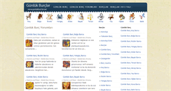 Desktop Screenshot of gunlukburclar.net